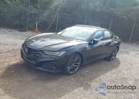 2025 Acura Tlx A-Spec Package из США, поврежденный, VIN 19UUB6F58SA001509